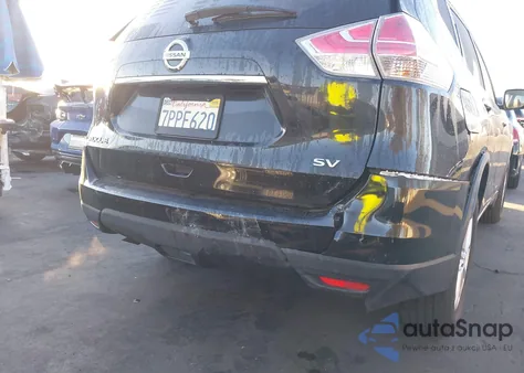 2016 Nissan Rogue Sv из США, поврежденный, VIN KNMAT2MTXGP595002